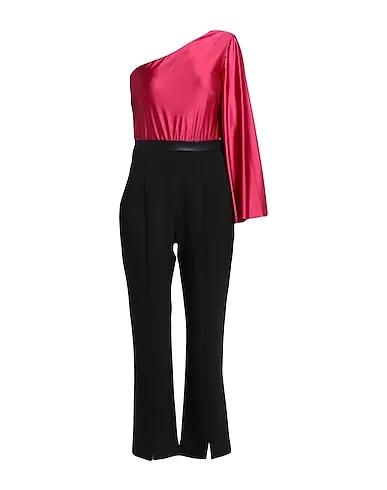 Fuchsia Jersey Jumpsuit/one piece