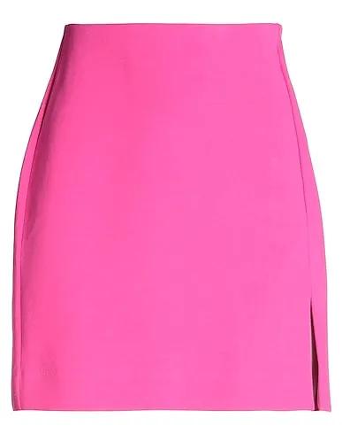 Fuchsia Jersey Mini skirt