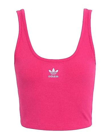 Fuchsia Jersey Oversize-T-Shirt TANK TOP