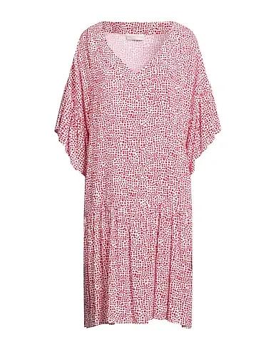 Fuchsia Jersey Short dress