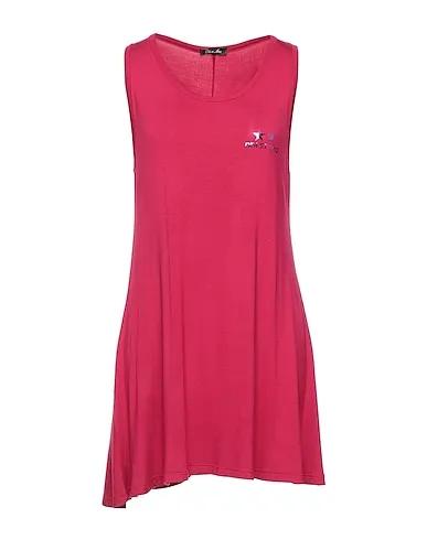 Fuchsia Jersey Short dress