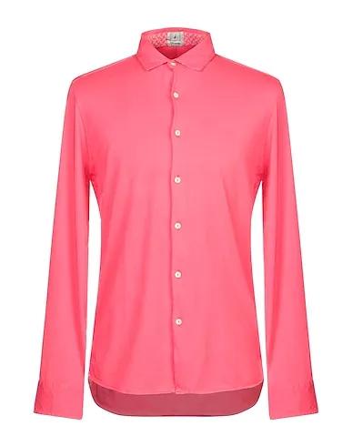 Fuchsia Jersey Solid color shirt
