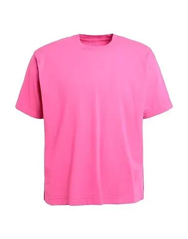 Fuchsia Jersey T-shirt OVERSIZED ORGANIC T-SHIRT
