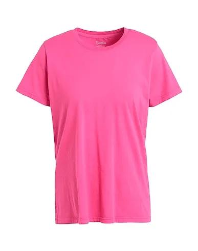 Fuchsia Jersey T-shirt WOMEN LIGHT ORGANIC TEE
