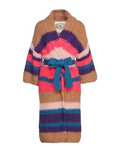 Fuchsia Knitted Coat
