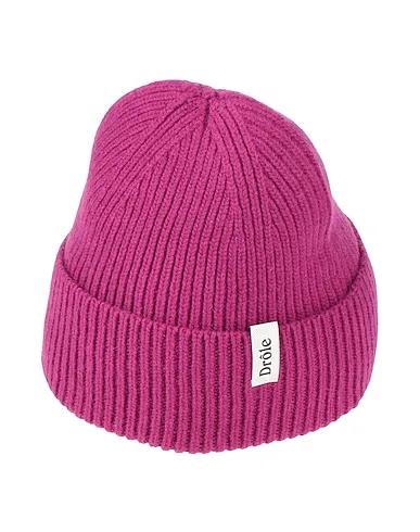 Fuchsia Knitted Hat