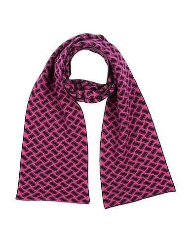 Fuchsia Knitted Scarves and foulards