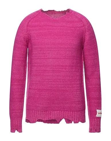 Fuchsia Knitted Sweater