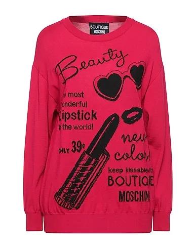 Fuchsia Knitted Sweater