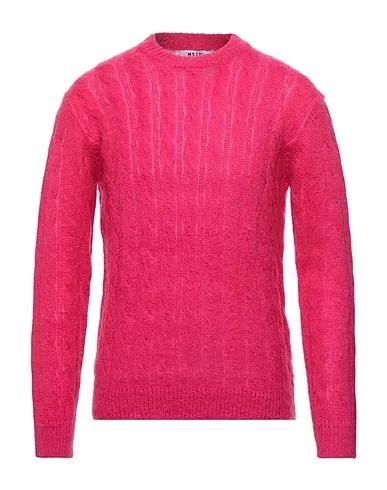 Fuchsia Knitted Sweater