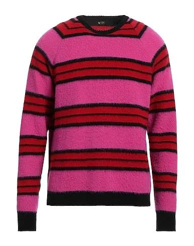 Fuchsia Knitted Sweater