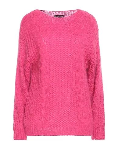 Fuchsia Knitted Sweater