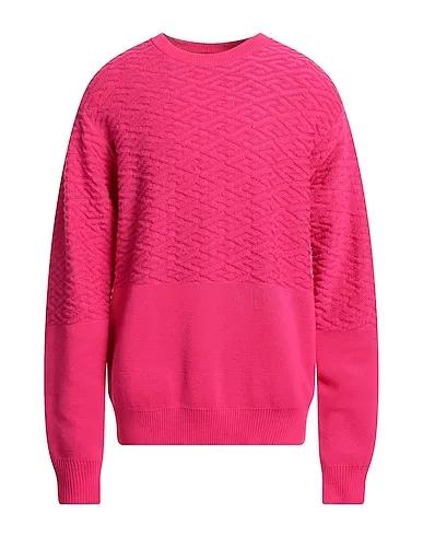 Fuchsia Knitted Sweater