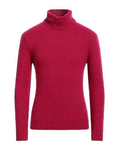 Fuchsia Knitted Turtleneck