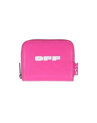 Fuchsia Leather Wallet