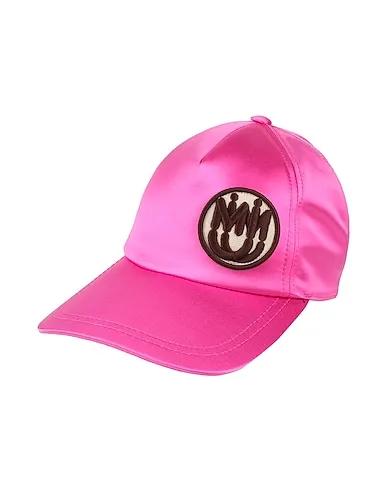 Fuchsia Satin Hat