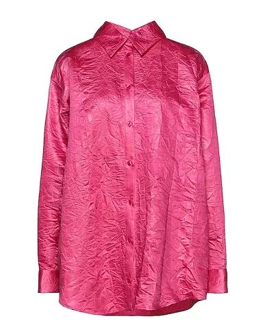 Fuchsia Solid color shirts & blouses