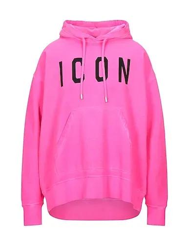 Fuchsia Sweatshirt Hooded sweatshirt