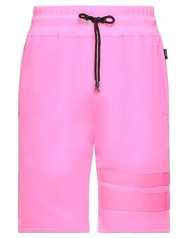 Fuchsia Sweatshirt Shorts & Bermuda