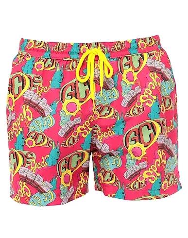 Fuchsia Techno fabric Swim shorts