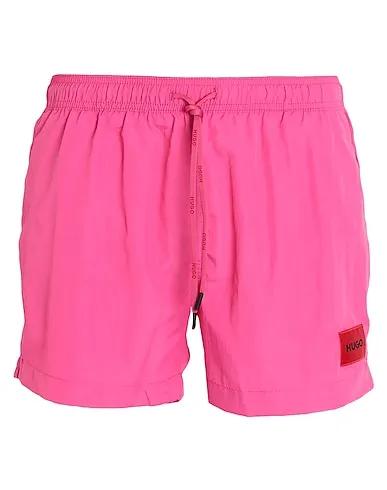 Fuchsia Techno fabric Swim shorts