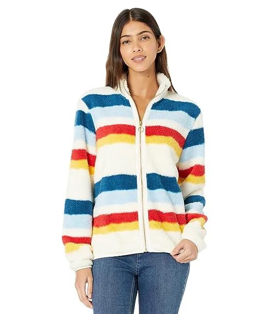 Full Zip Sherpa Fleece Sweater 48T2398