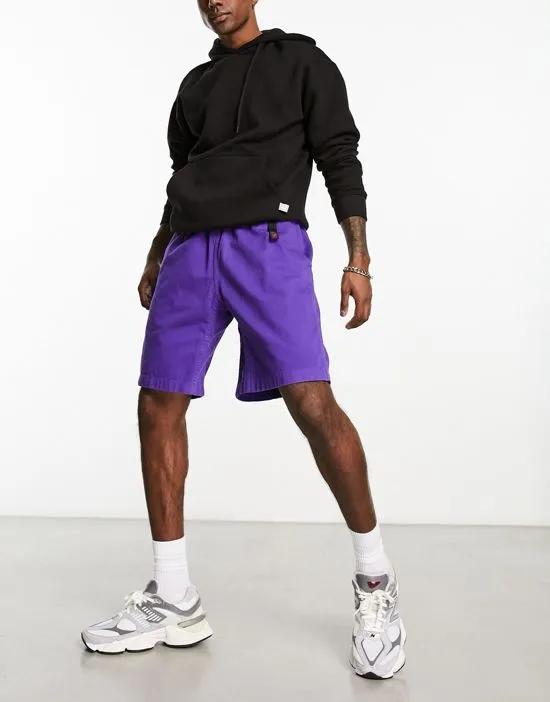 g short in purple