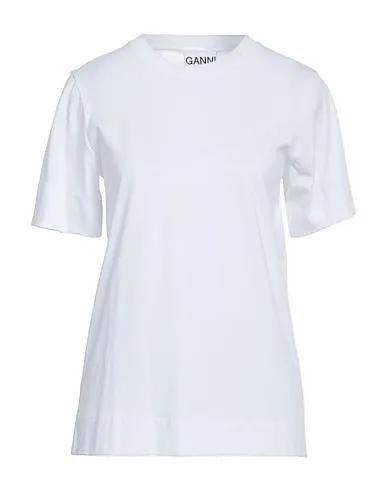 GANNI | White Women‘s T-shirt