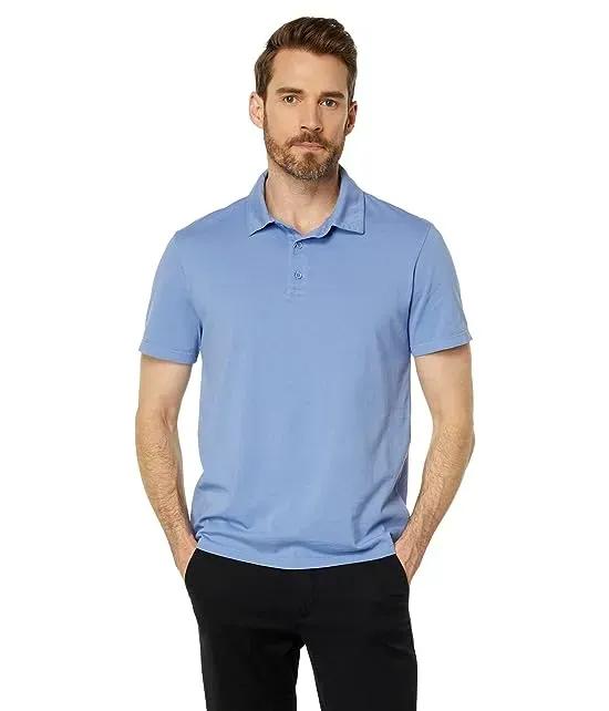 Garment Dye Short Sleeve Polo