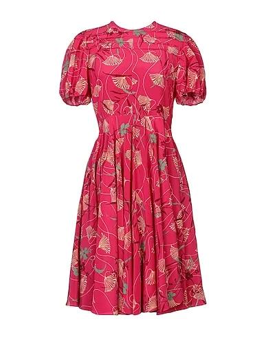 Garnet Crêpe Midi dress