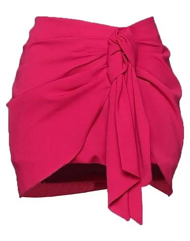 Garnet Crêpe Mini skirt