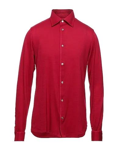 Garnet Flannel Solid color shirt