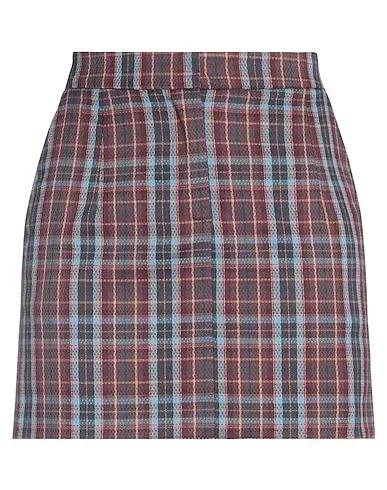 Garnet Jacquard Mini skirt