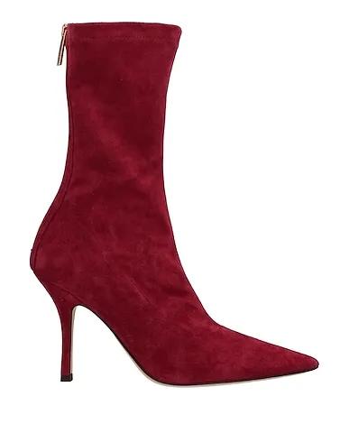 Garnet Leather Ankle boot