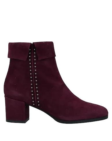 Garnet Leather Ankle boot