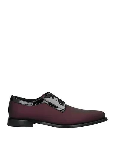 Garnet Leather Laced shoes