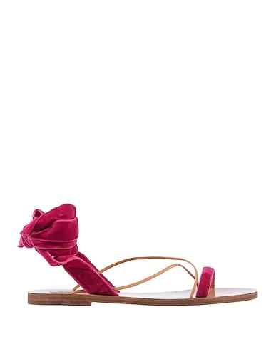 Garnet Leather Sandals