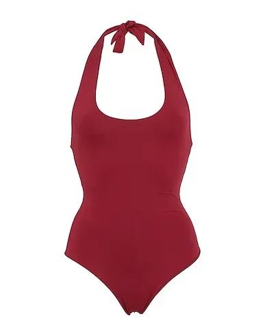 Garnet Synthetic fabric One-piece swimsuits