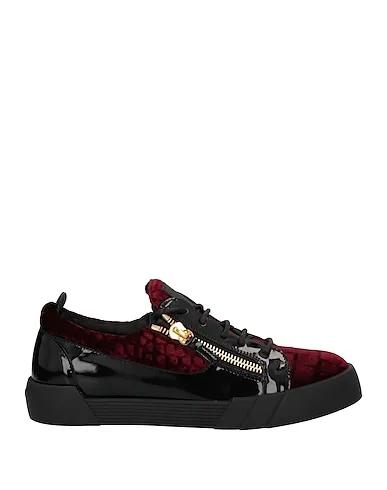 Garnet Velvet Sneakers