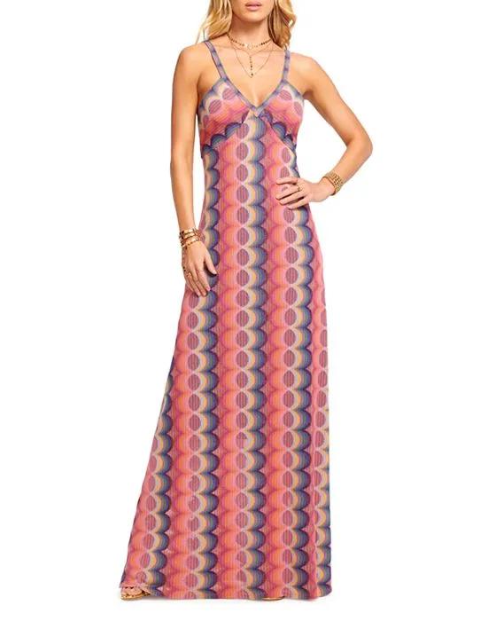 Genevieve Printed Maxi Dress