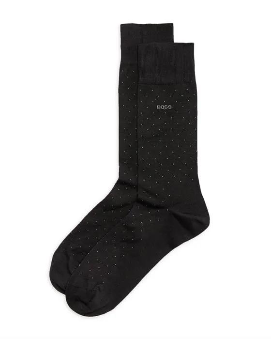 George RS Dots Dress Socks