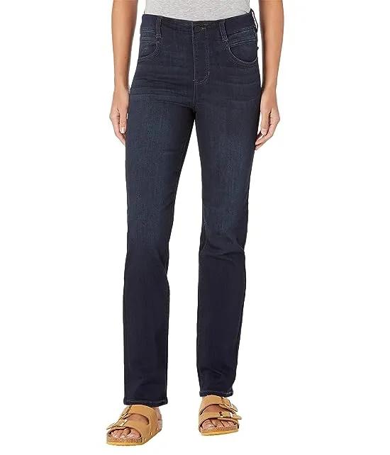 Gia Glider Pull-On Slim Jeans 31" in Halifax