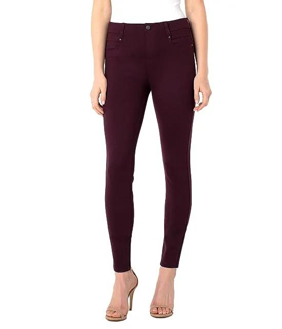 Gia Glider/Revolutionary New Skinny Pull-On Knit Super Stretch Ponte Pants