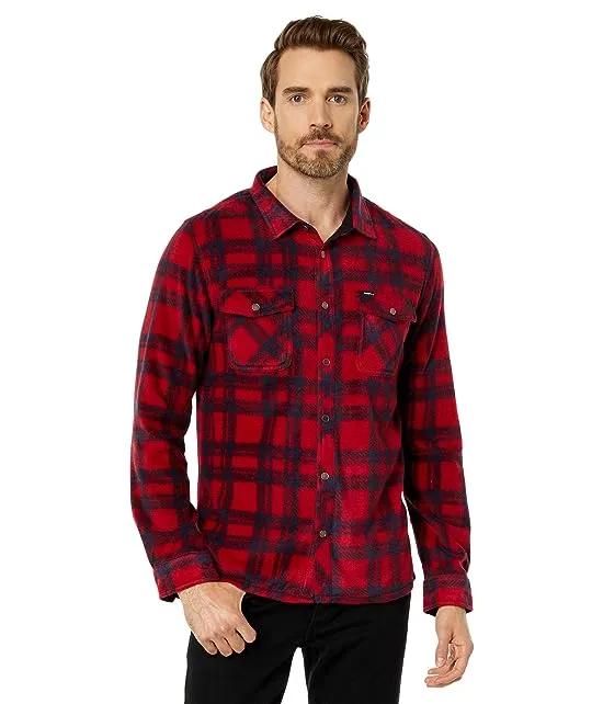 Glacier Plaid Superfleece Button-Up Shirt