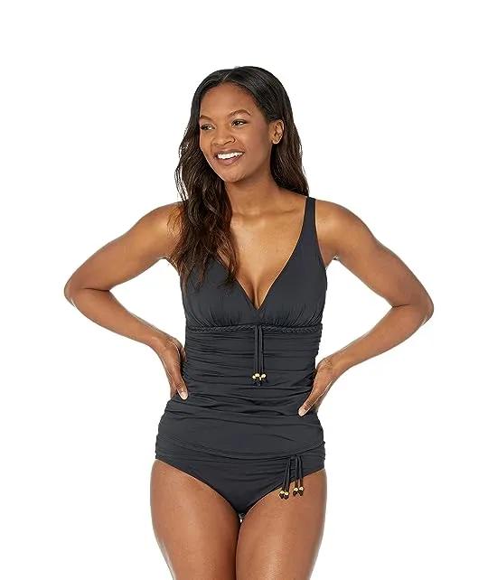 Glam Stand Over-the-Shoulder D Tankini