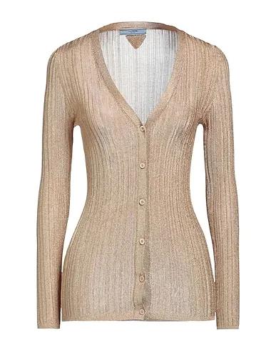 Gold Knitted Cardigan