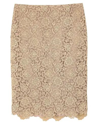 Gold Lace Midi skirt