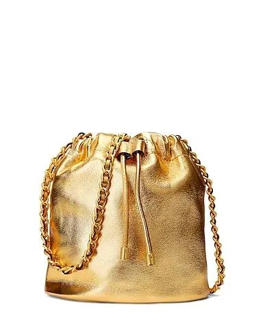 Gold Leather Cross-body bags