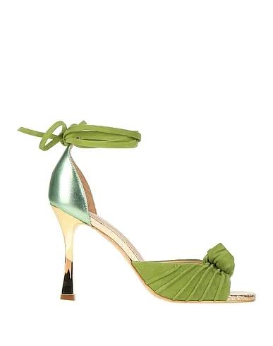 GOLD & ROUGE | Green Women‘s Sandals