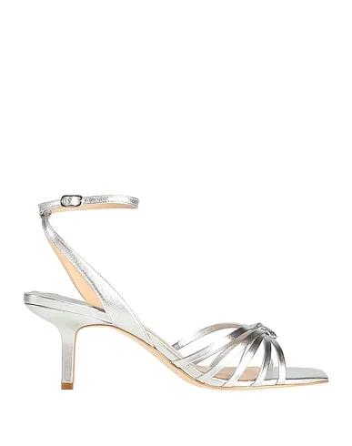 GOLD & ROUGE | Silver Women‘s Sandals